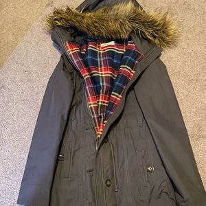 Mid- length Hollister parka XS
